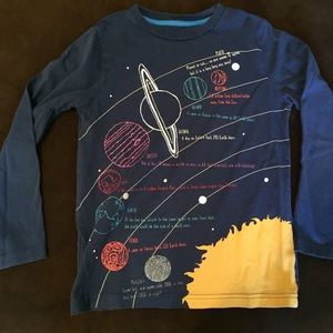 Boden boys Space T-shirt